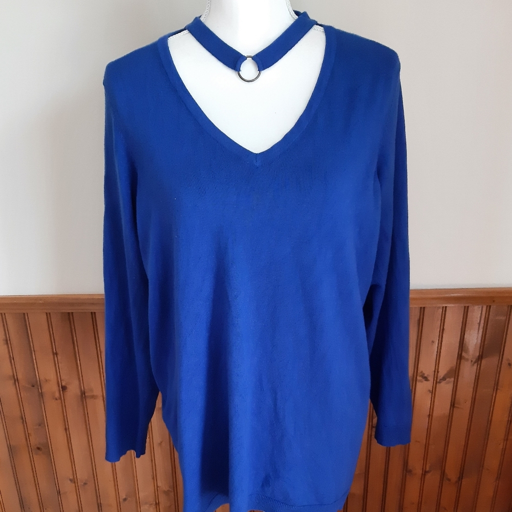 Torrid Chocker Neck Sweater size 3X - Picture 3 of 9